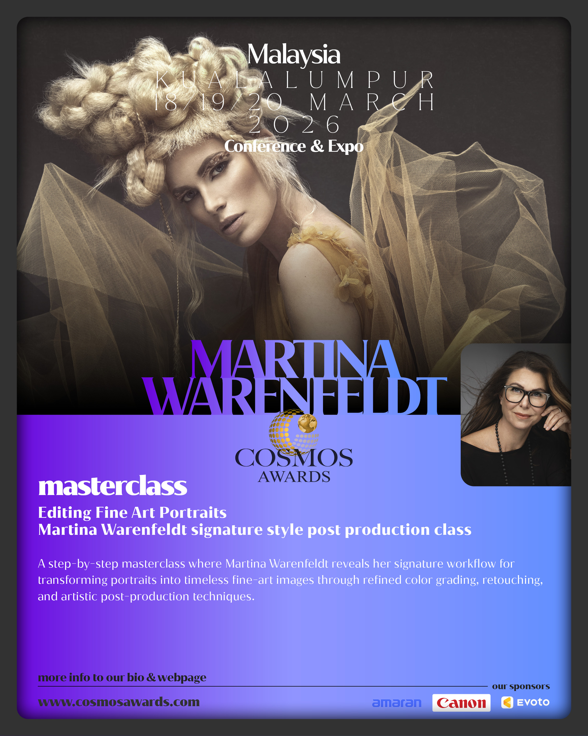 Editing Fine Art Portraits / Martina Warenfeldt Signature Style Post Production Class